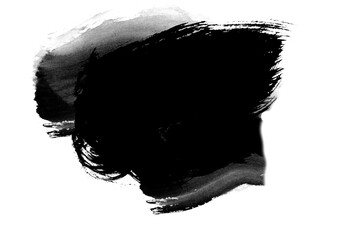 black and white paint