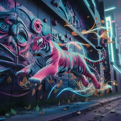 graffiti on the wall