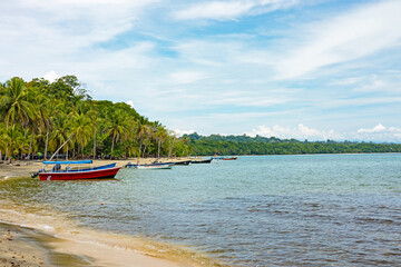 Fototapeta premium beach in Manzanillo in Costa Rica