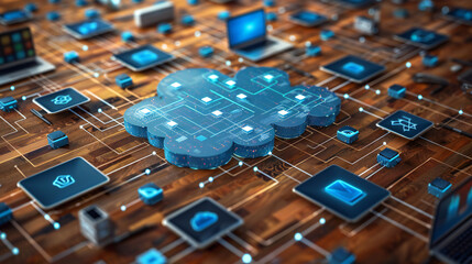 Tech conflict over semiconductor supply chain geopolitics highlighted by integrated circuits in maps.close up of a computer chip  