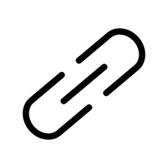 Chain link icon design in filled and outlined style