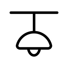 ceiling spotlight icon design in filled and outlined style