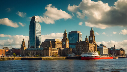 Obraz premium Stunning Liverpool England