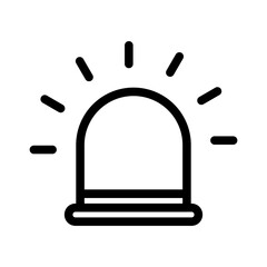 Urgent emergency icon design in filled and outlined style