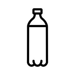 Water bottle icon design in filled and outlined style