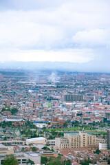Naklejka premium city of bogota colombia