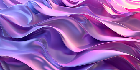 
A seamless pattern with digital waves, their forms flowing and ethereal in shades of lavender 