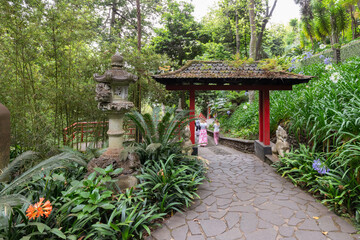 Monte Palace Tropical Garden, Funchal, Madeira, Portugal.