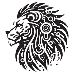 Lion Silhouette Vector