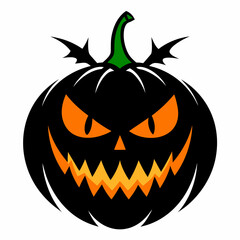  halloween pumpkin head, black cat ,cat cartoon,halloween castle with bats,jack o lantern,