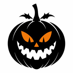  halloween pumpkin head, black cat ,cat cartoon,halloween castle with bats,jack o lantern,