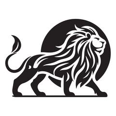 Lion Silhouette Vector