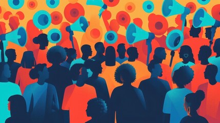 A civil rights rally advocating for mental health services highlighting the ongoing struggle for access and justice amidst social segregation