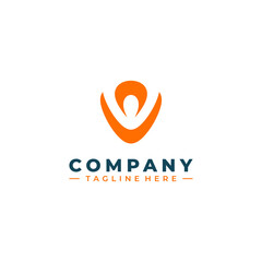 company brand logo design vector