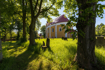 Forgotten beauty, Church of St. Michael, Vernerovice, Broumov, Czech Republic