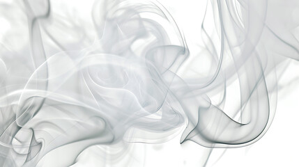 Delicate Smoke Tendrils: Ethereal Abstract Art