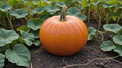 Harvest Gold Pumpkin Patch Bliss