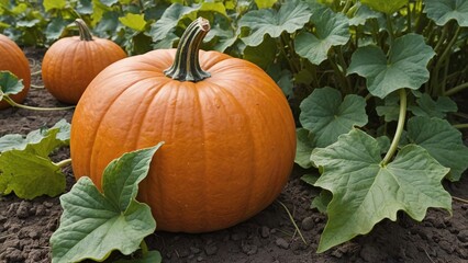 Harvest Gold Pumpkin Patch Bliss
