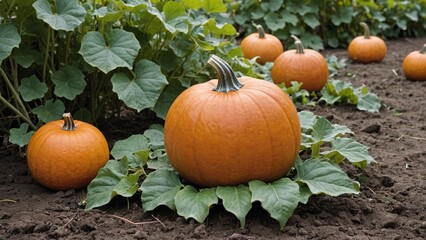 Harvest Gold Pumpkin Patch Bliss