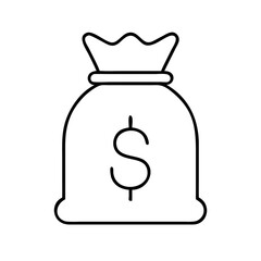 money bag, cash bag, finance, money, wealth, currency, bank, savings, investment, financial, dollar bag, cash icon, money icon, currency bag, asset, financial management, income, earnings, revenue