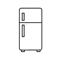 refrigerator appliance kitchen icon cold household cooler freezer fridge food storage domestic cooling modern equipment household equipment ice temperature home appliance technology freezer icon fridg