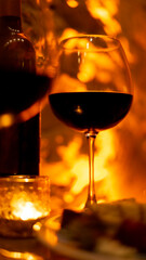 glass of wine