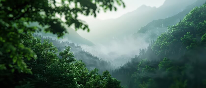 A conceptual computer interface uses supernatural algorithms to create virtual nature landscapes that adapt to the users mood