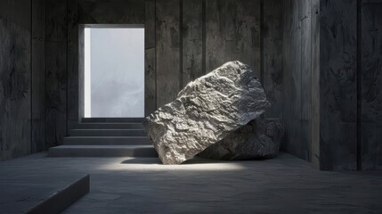 A conceptual home renovation service uses stones imbued with spectral energies to restore and enhance living spaces