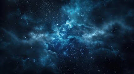 Fototapeta premium A futuristic travel agency offers enchanted space tours where travelers can explore distant galaxies and encounter supernatural phenomena