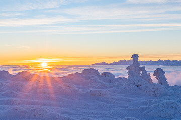 Beautiful winter in the mountains © Zaczuphoto