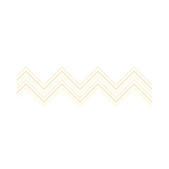 An abstract retro zig zag stripe pattern design element.