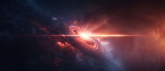 An advanced spacecraft is designed to navigate through mystical wormholes