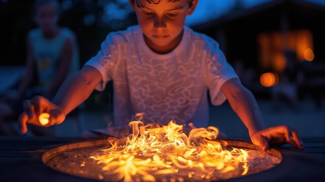 An innovative camp program offers immersive workshops where attendees can create art