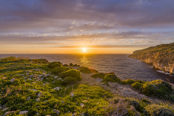 Cliffs in Malta