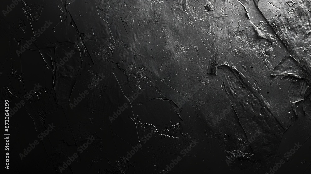 Poster sleek black background with subtle texture variation for striking contrast