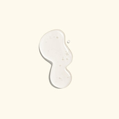 Serum Oild Sample On White Background