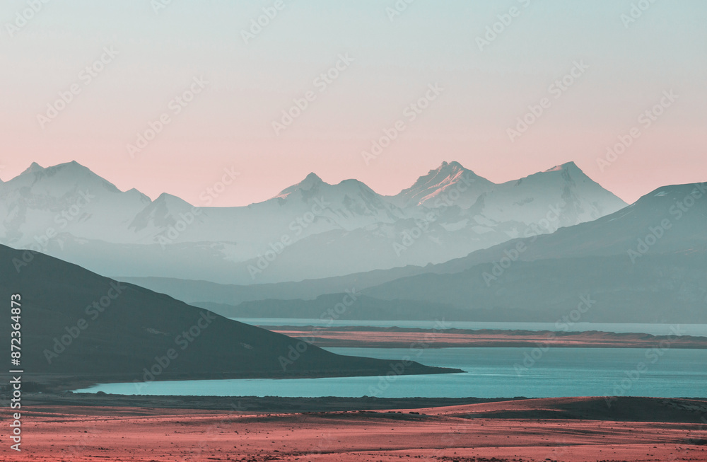 Sticker Lake in Patagonia