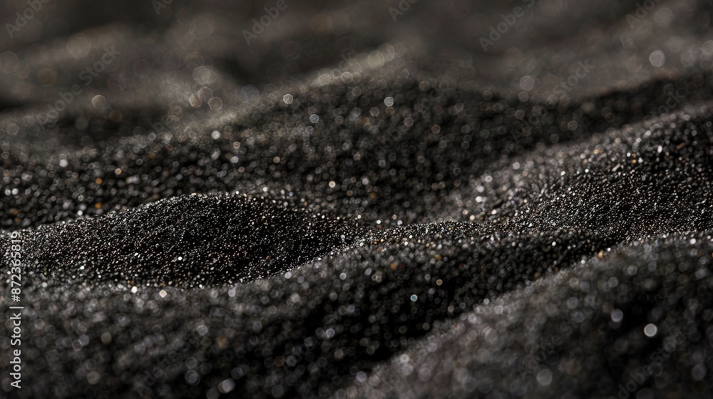 Poster dark sand texture background with copy space for design elements.