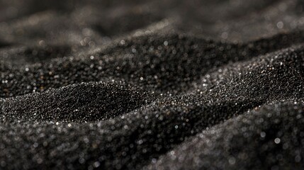 Dark Sand Texture Background with Copy Space for Design Elements.