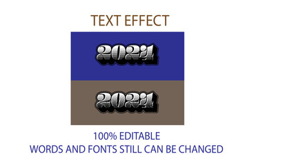 Editable Text Effect 2024