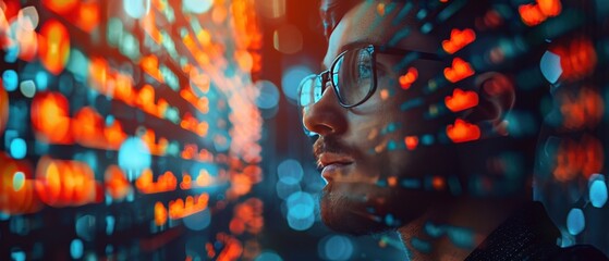 Marketing technologist analyzing sequence data for predictive customer connectivity, Marketing, Customer Segmentation