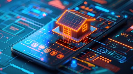 Smart home system calculating task schedules for daily routines, Home Automation, Schedule Calculation