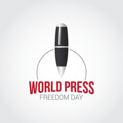 world press freedom day vector illustration. world press freedom day themes design concept with flat style vector illustration. Suitable for greeting card, poster and banner.