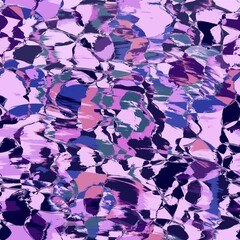 Abstract seamless paint spots oil pattern for wrapping paper and fabrics