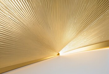 Simple Light And Gold Abstract Background