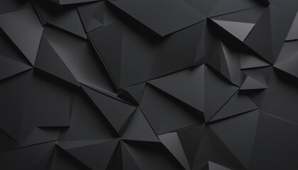 Fototapeta premium Black abstract geometric background design