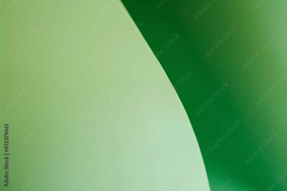 Aufkleber beautiful green abstract background with a smooth curve exudes elegance and sophistication. featurin