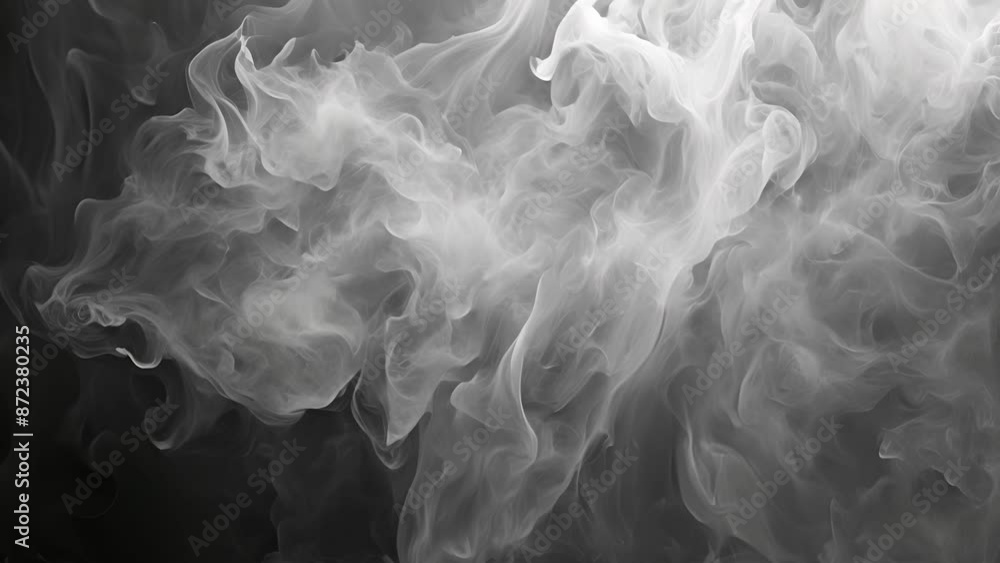 Poster the swirls and curls of smoke create an ethereal and dreamlike world full of intricate and alluring 