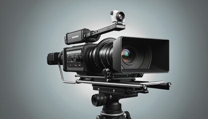 Movie camera isolated