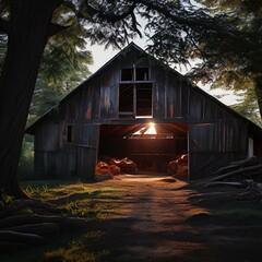 cabin in the woods